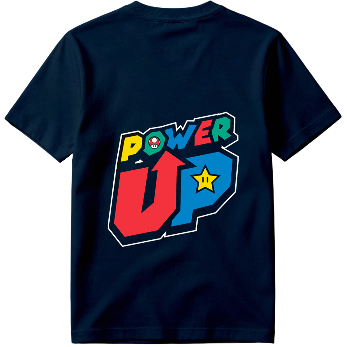 Power Up - Mario & Star - Tee