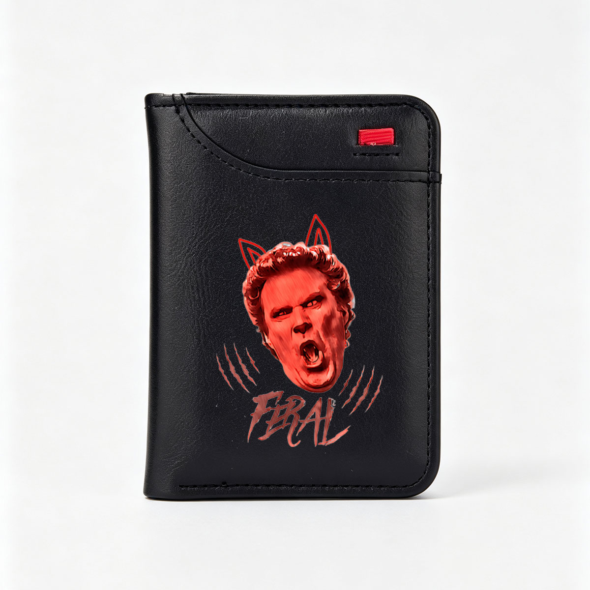 Feral: A Wild Transformation of a Celestial Figure - Vertical Style Wallet