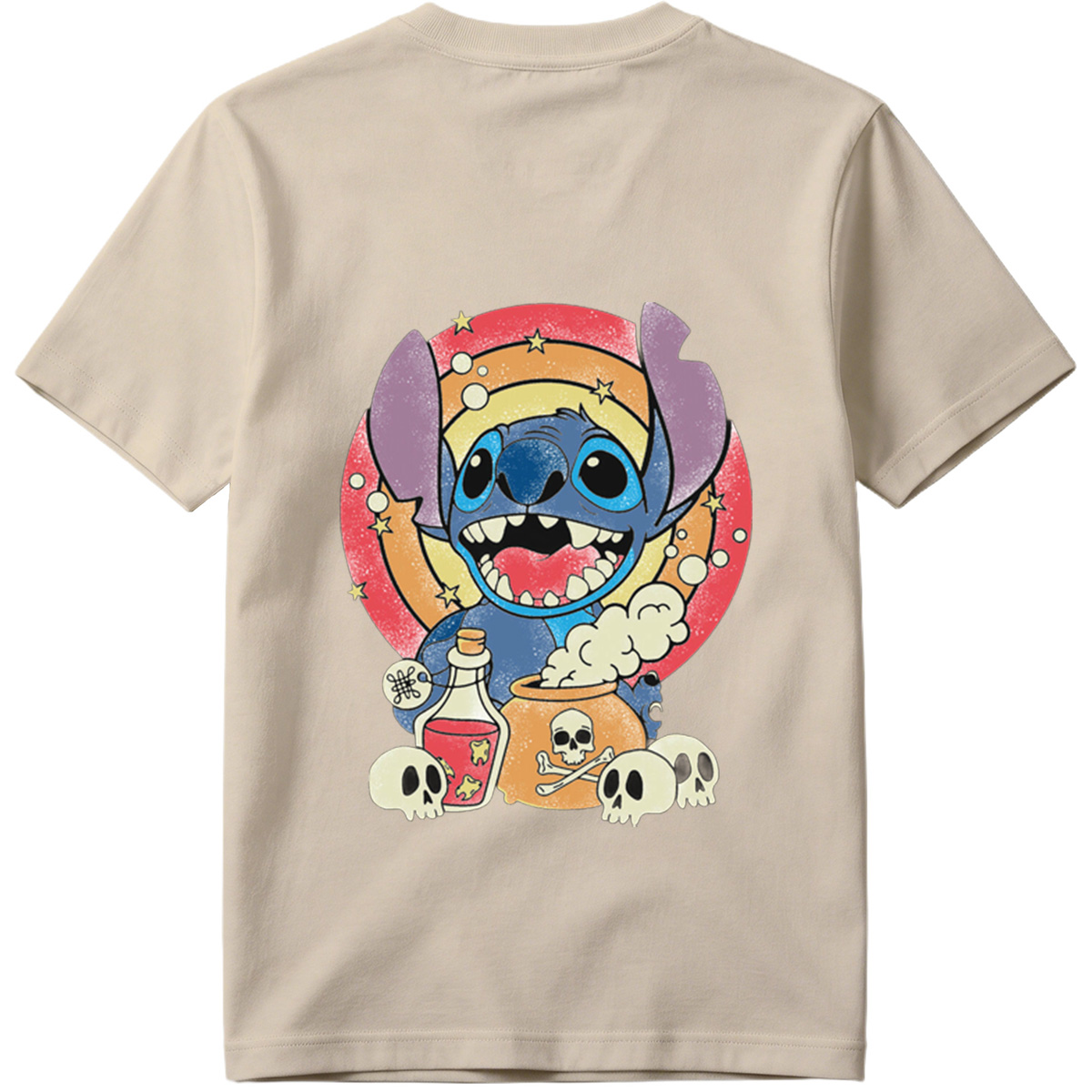 Stitch in a Magical Cauldron Scene - Tee