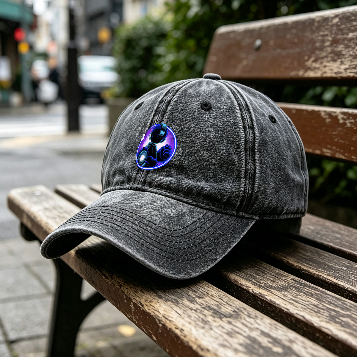 Mega Man X: Zero - Washed Denim - Baseball Cap