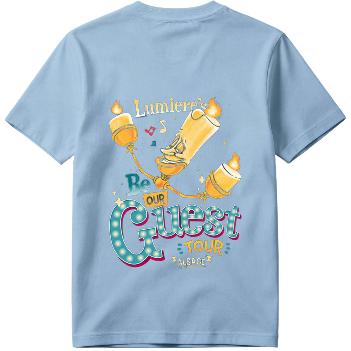 Lumiere's Be Our Guest Tour Alsace - Tee