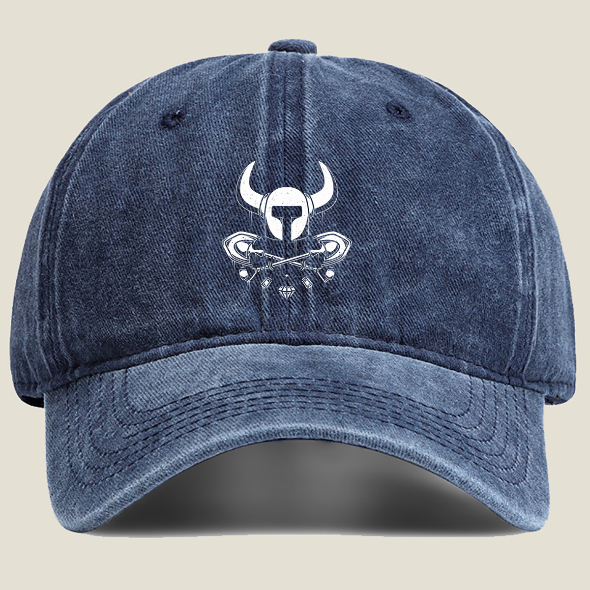 Thor and the Norse Warriors - Washed Denim - Baseball Cap