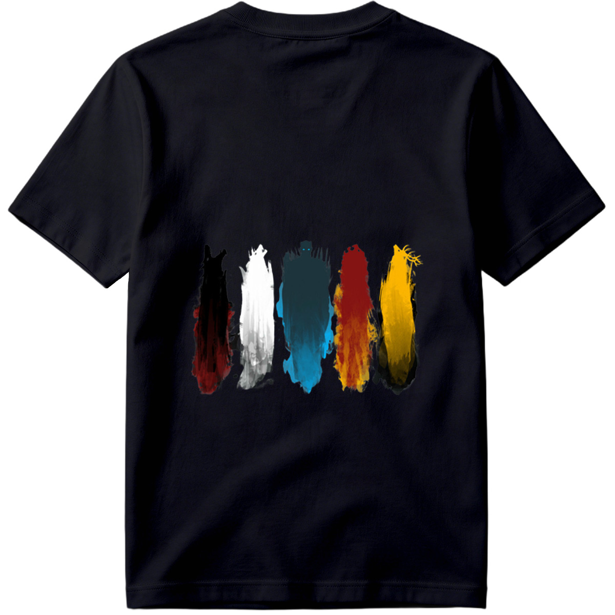 The Five Elements: Fire, Water, Earth, Air, and Spirit - Tee