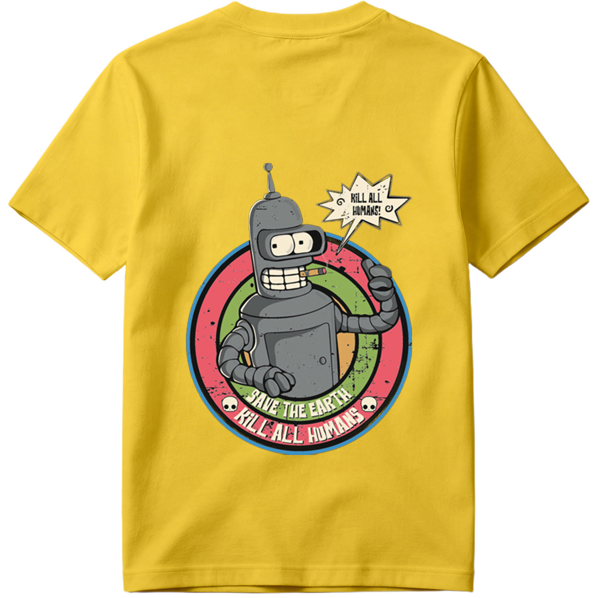 Futurama Bender: Save the Earth, Kill All Humans - Tee