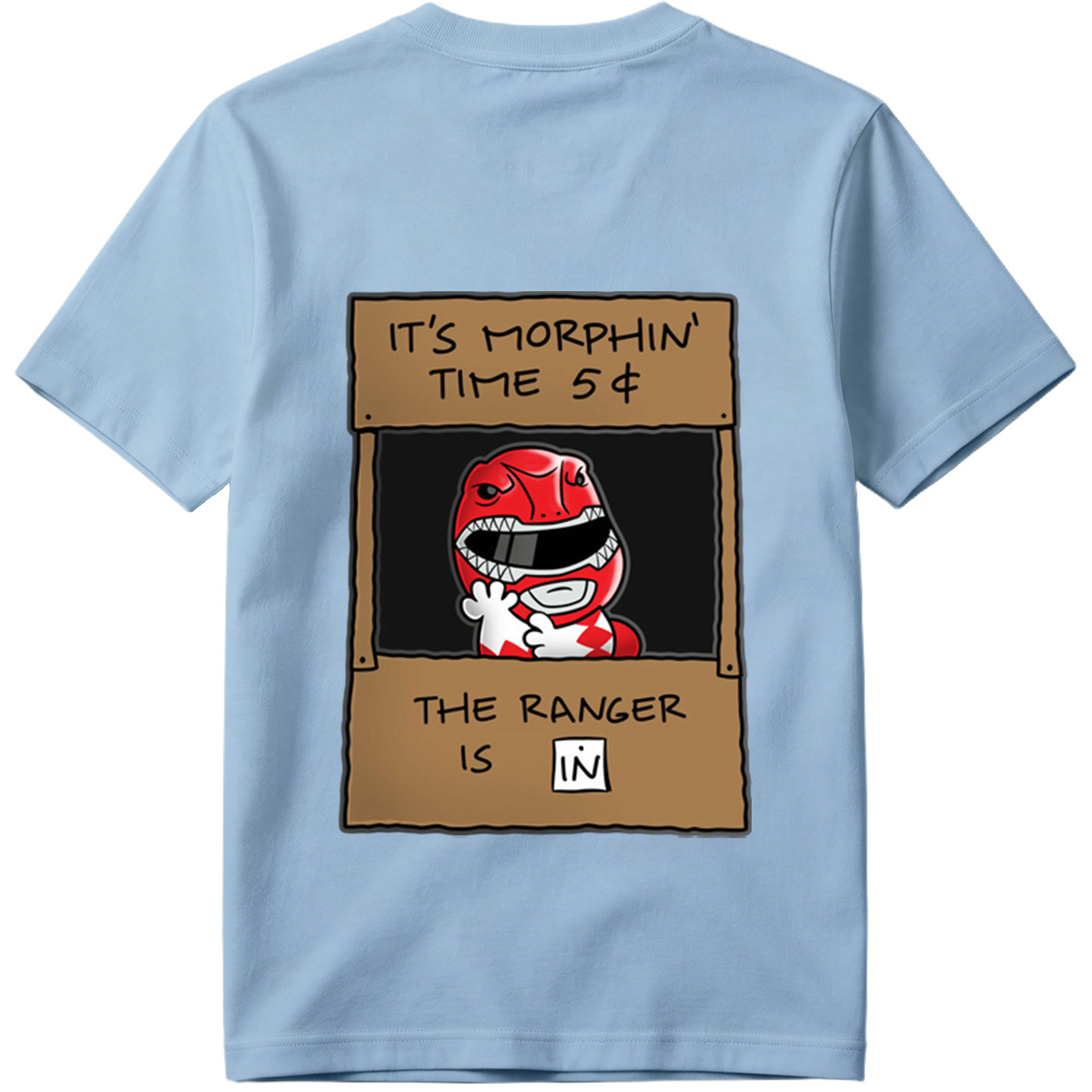 Red Ranger Morphin Time Booth - Tee