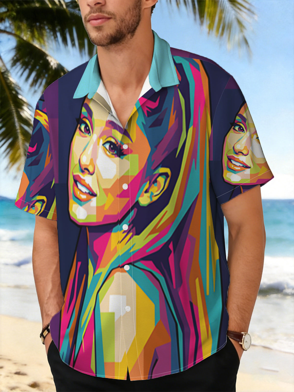 Ariana Grande Pop Art Portrait -  Shirt