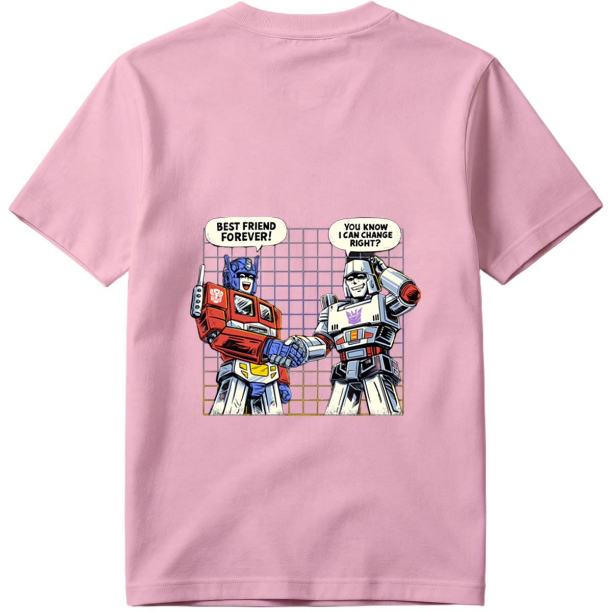 Transformers: Optimus Prime and Megatron Best Friends Forever - Tee