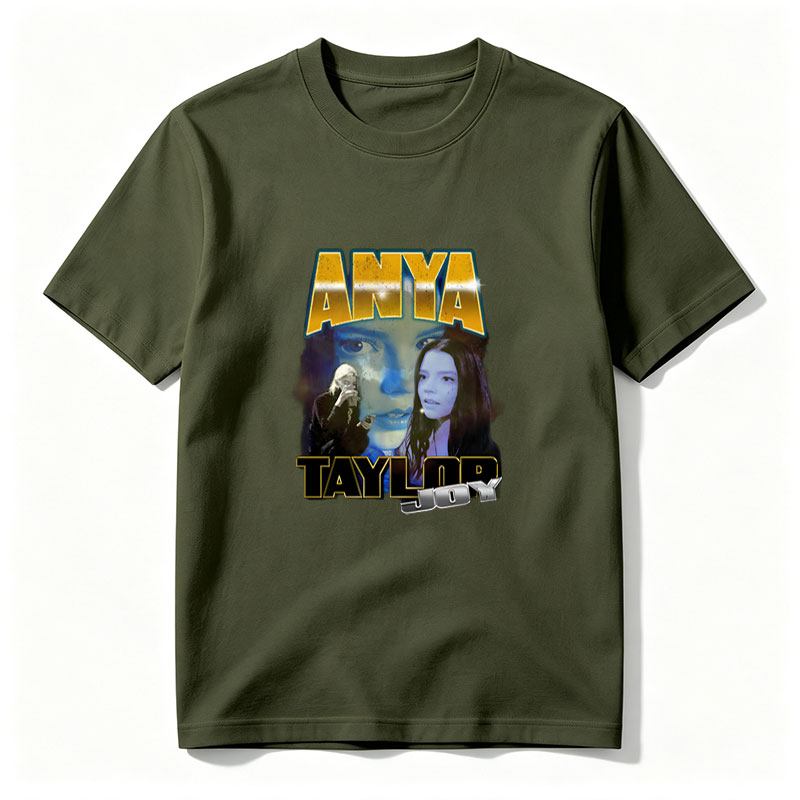 Anya Taylor-Joy: Celestial Portrait and Character Fusion - Tee