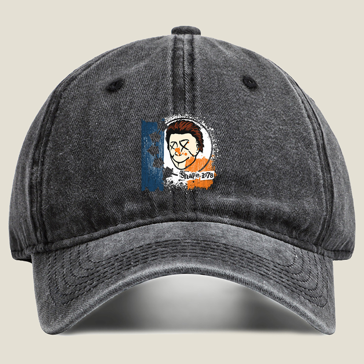 Shape-1978: The Man with X-Eyes - Washed Denim - Baseball Cap