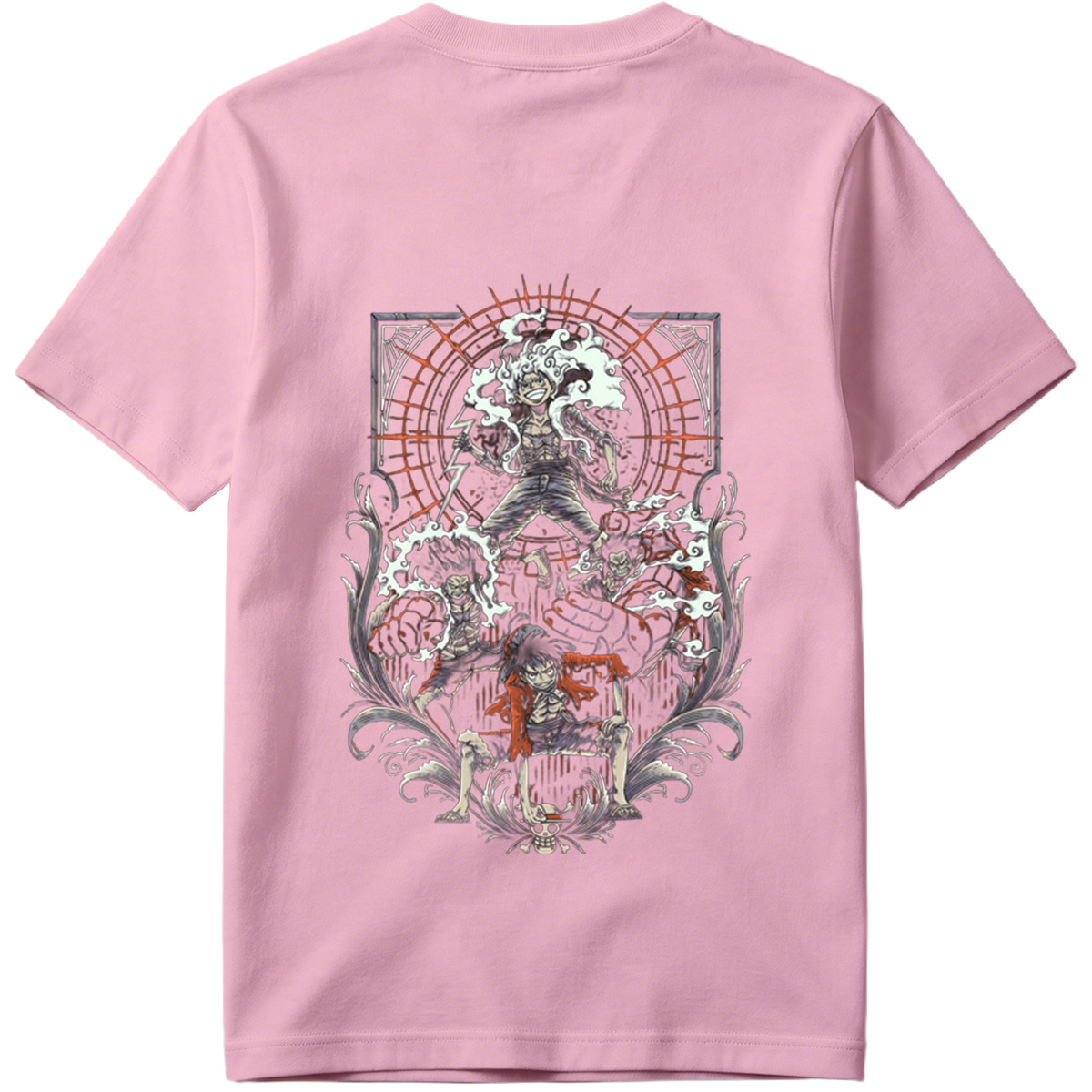 One Piece: Luffy, Zoro, Sanji, and Whitebeard - Tee