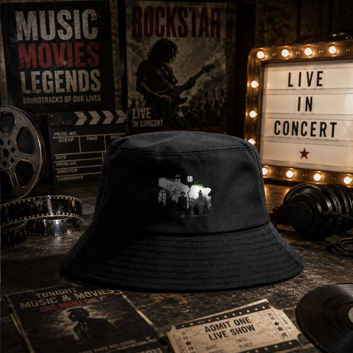 The Nightmare Before Christmas - Jack Skellington - Fisherman's Hat