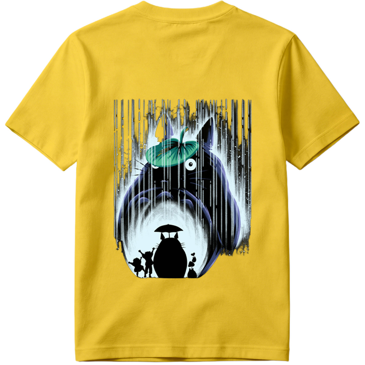 Totoro and Friends in the Rain - Tee