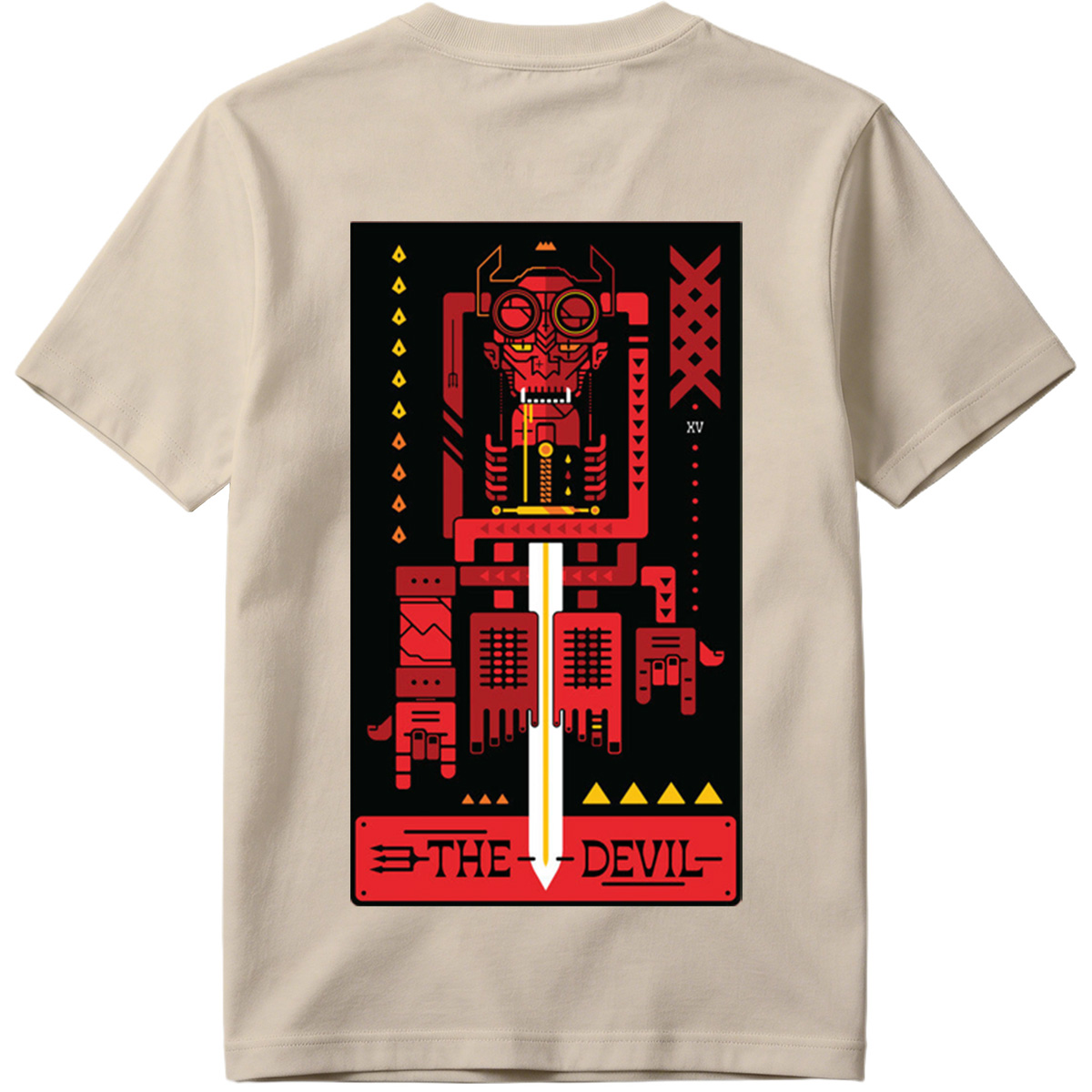 The Devil - Cybernetic Tarot Card - Tee
