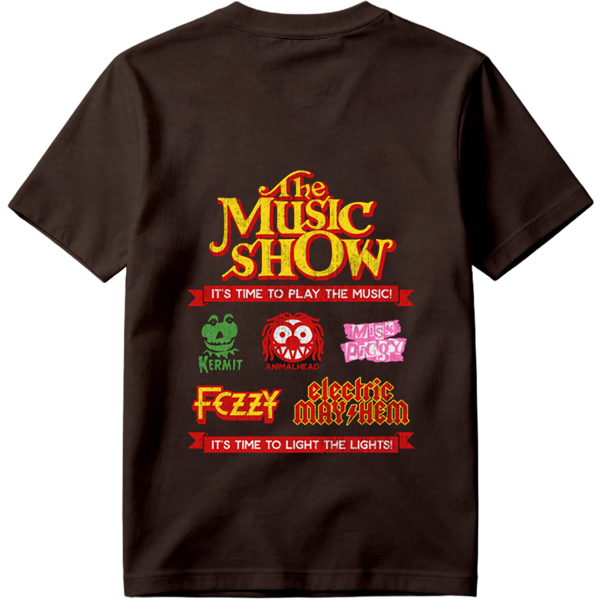 The Music Show: Kermit, Animalhead, Miss Piggy, Fozzy, Electric Mayhem - Tee