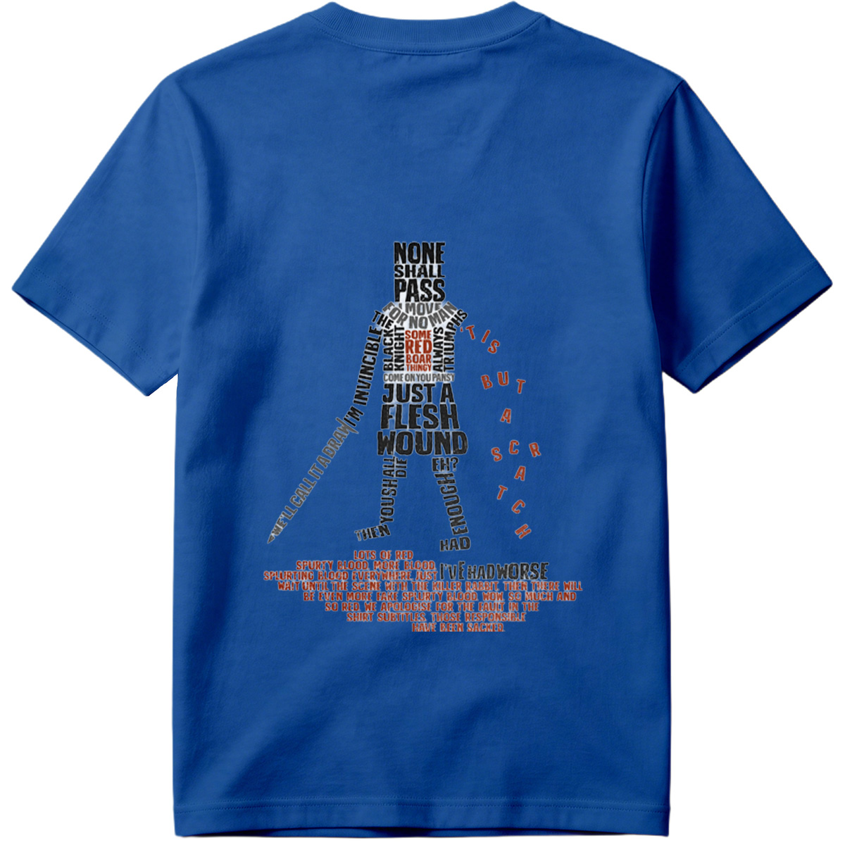 Monty Python and the Holy Grail - Knight's Quote Art - Tee