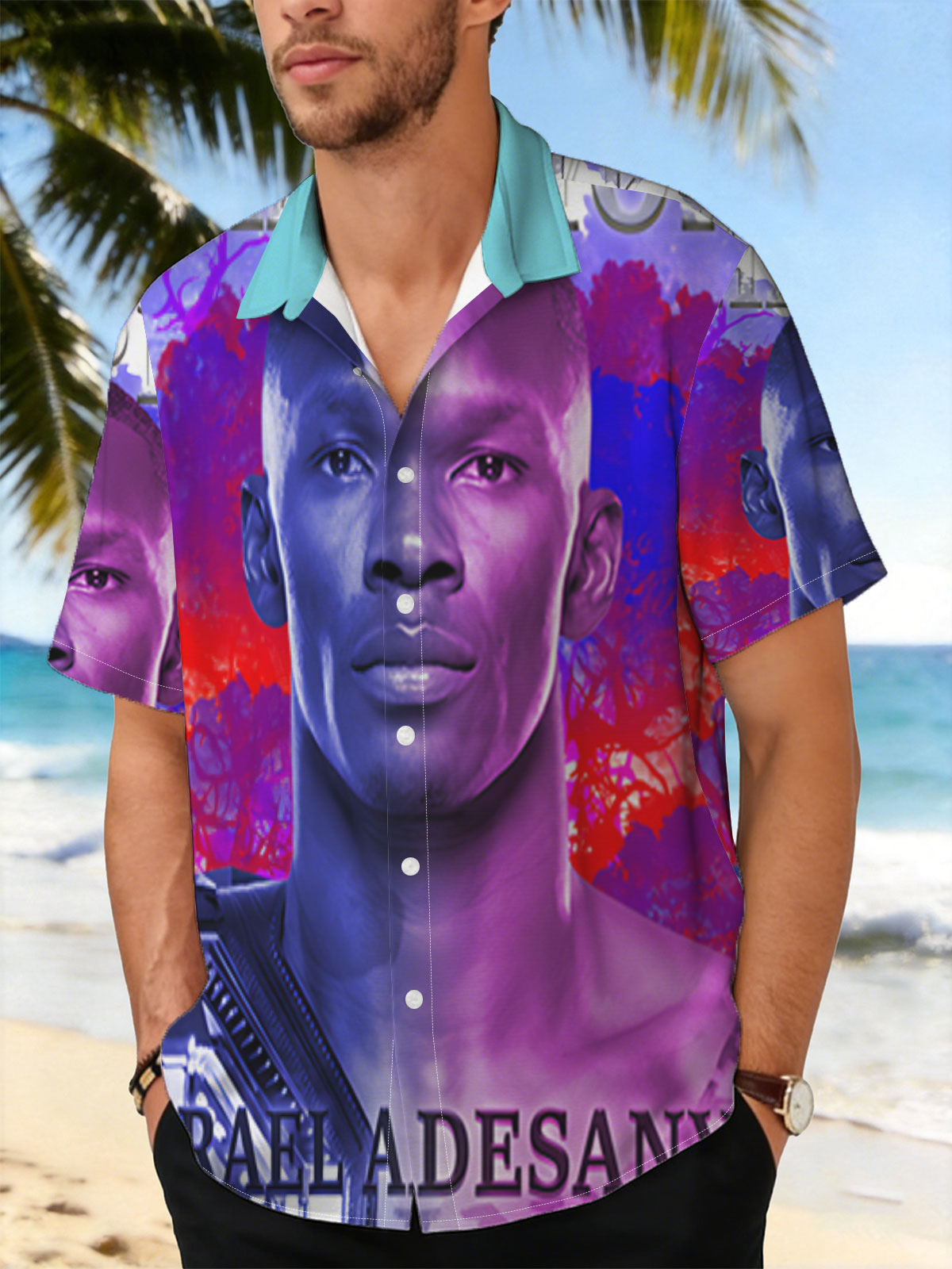 Israel Adesanya Champion UFC Fighter Portrait -  Shirt