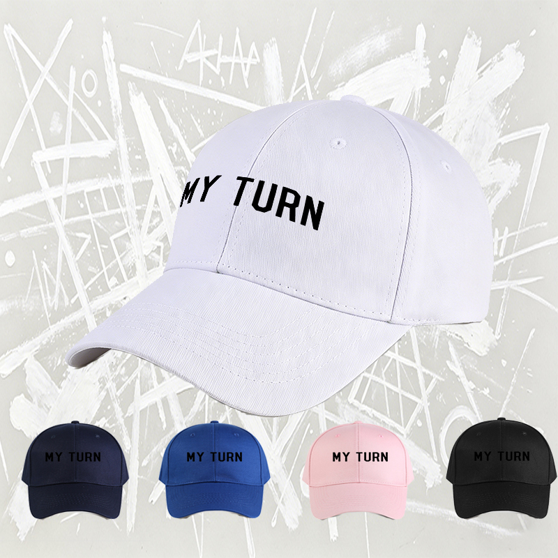 Unisex Classic Baseball Cap My Turn Logo Print Design - Casual Streetwear Hat for Outdoor Activities, Perfect for Urban Lifestyle Enthusiasts and Fashion-forward Adults