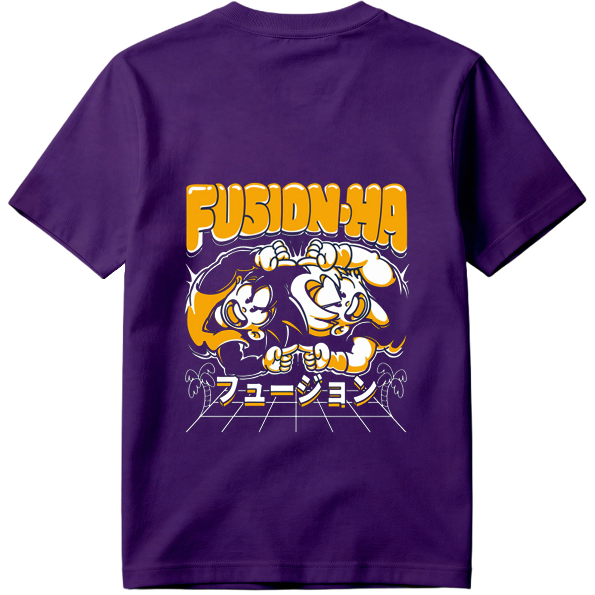 Fusion-Ha: Looney Tunes Characters Fusion Design - Tee