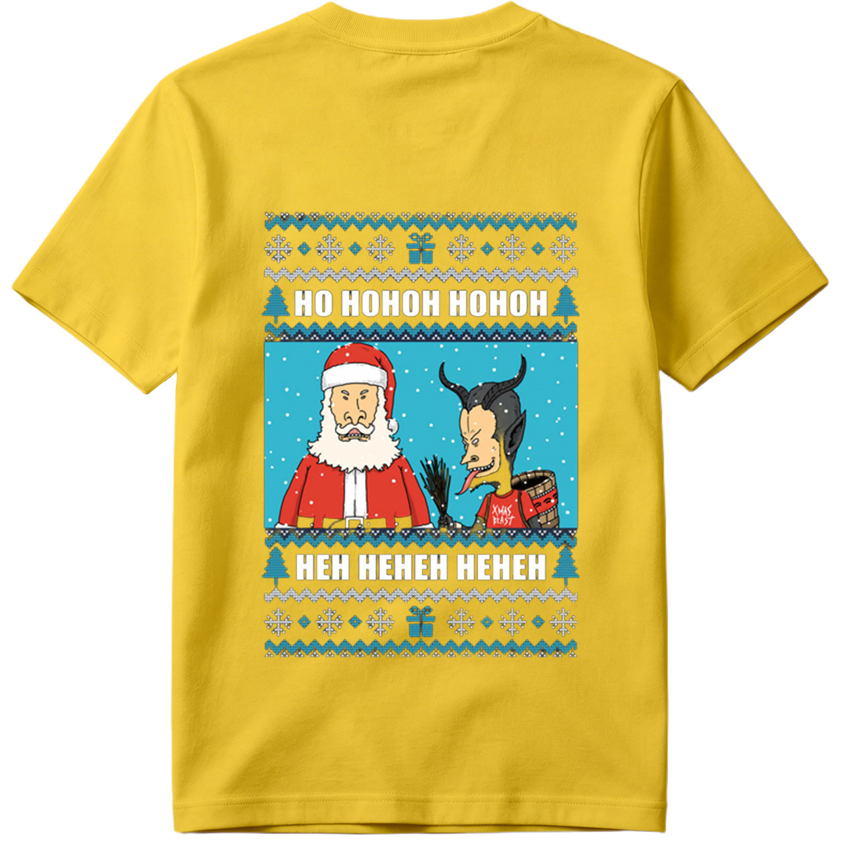 Santa and the Xmas Beast: Ho Ho Ho, Heh Heh Heh - Tee