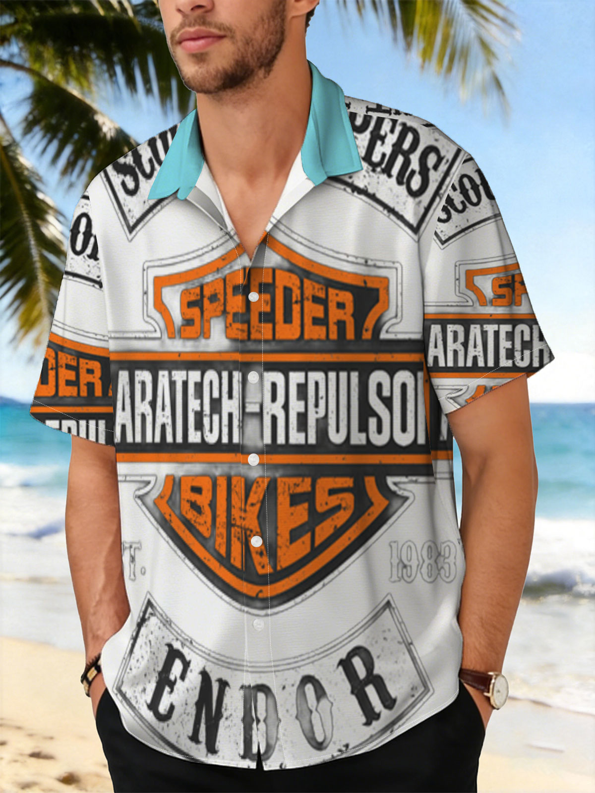 Scout Troopers Speeder Bikes Aratech-Repulsor Endor 1983 -  Shirt