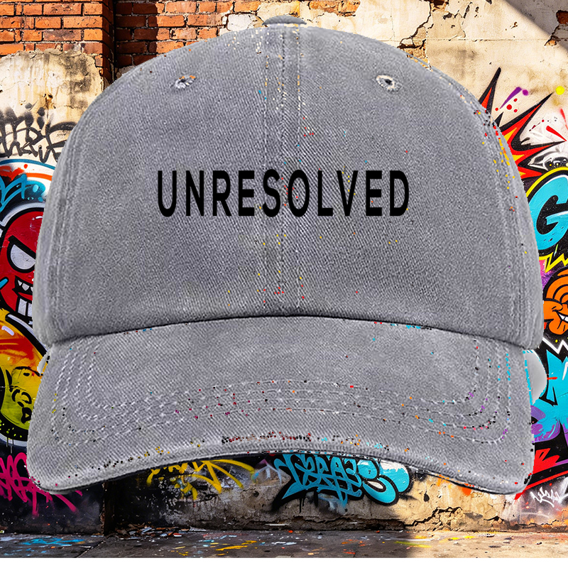 Men's Printed Washed Cap with 