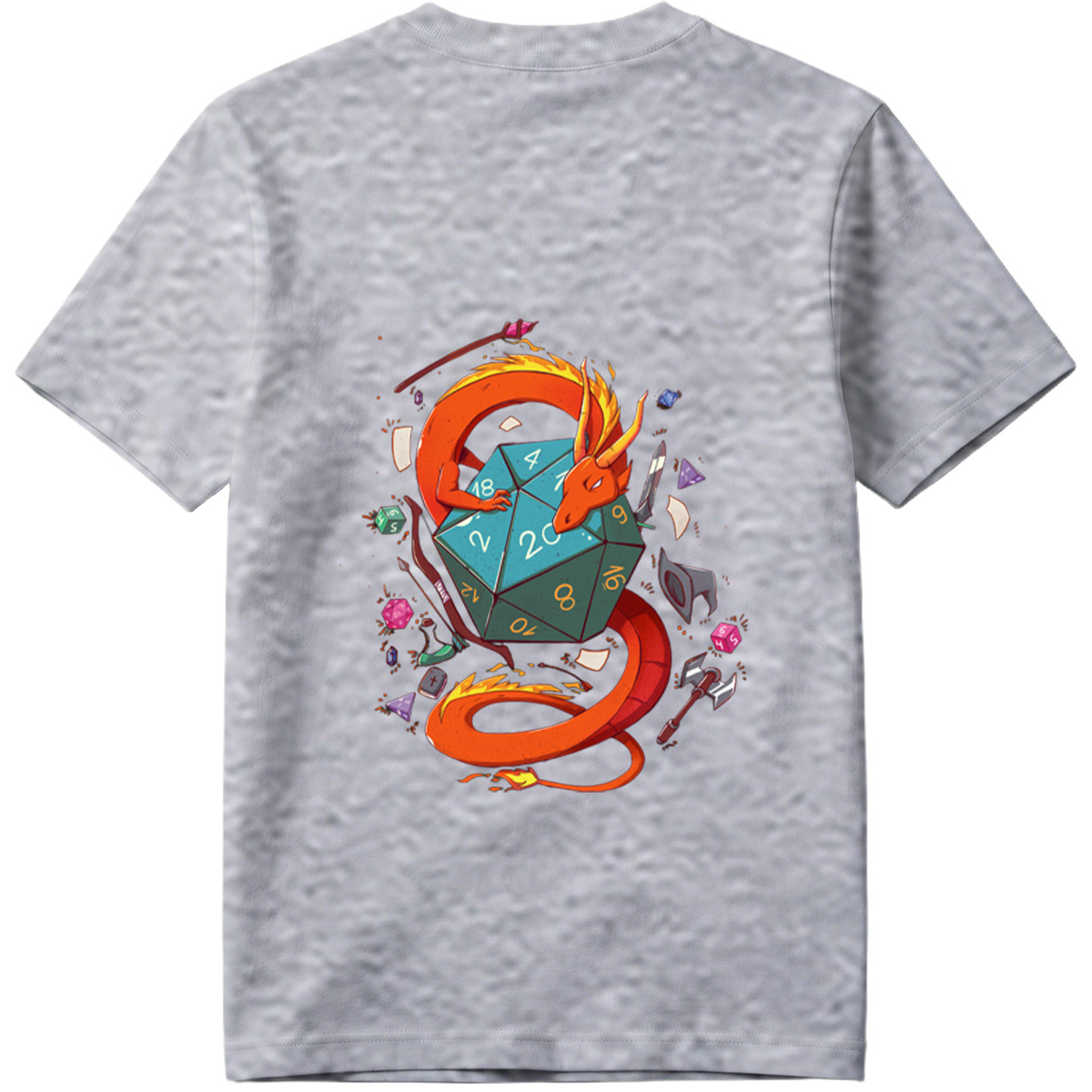 Dragon and D20: Fantasy Adventure - Tee
