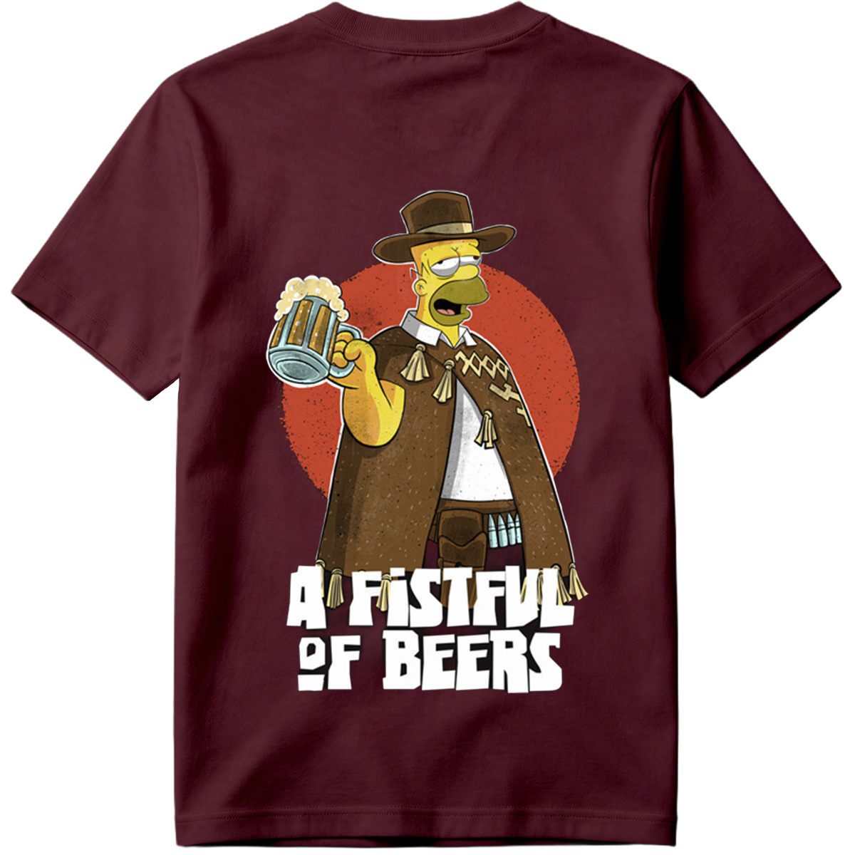 A Fistful of Beers - Homer Simpson - Tee