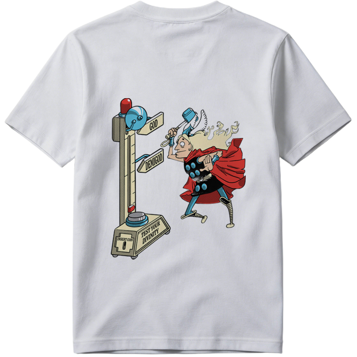 Thor Tests His Divinity - Tee