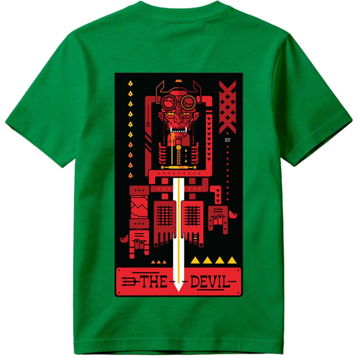 The Devil - Cybernetic Tarot Card - Tee