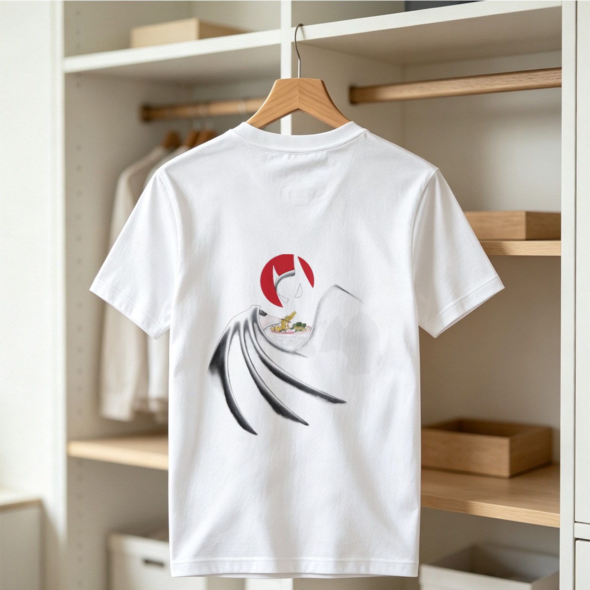 Batman Eating Ramen - Tee
