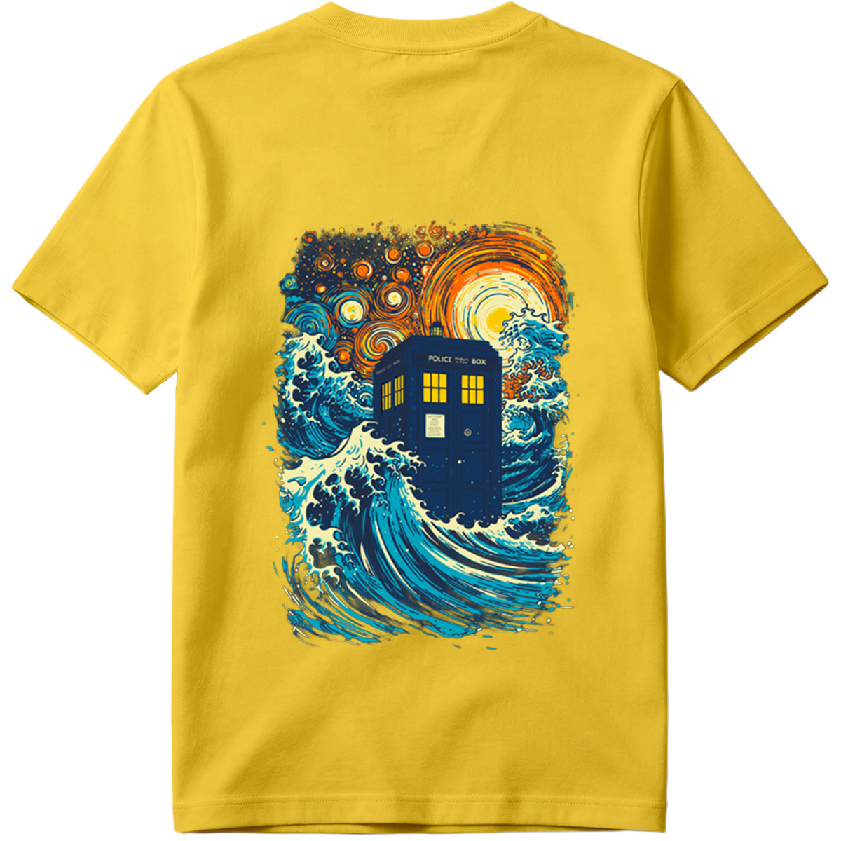 TARDIS in Stormy Seas - Tee