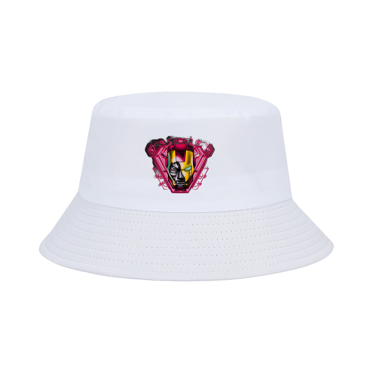 Iron Man and Black Panther Fusion Helmet Design - Fisherman's Hat