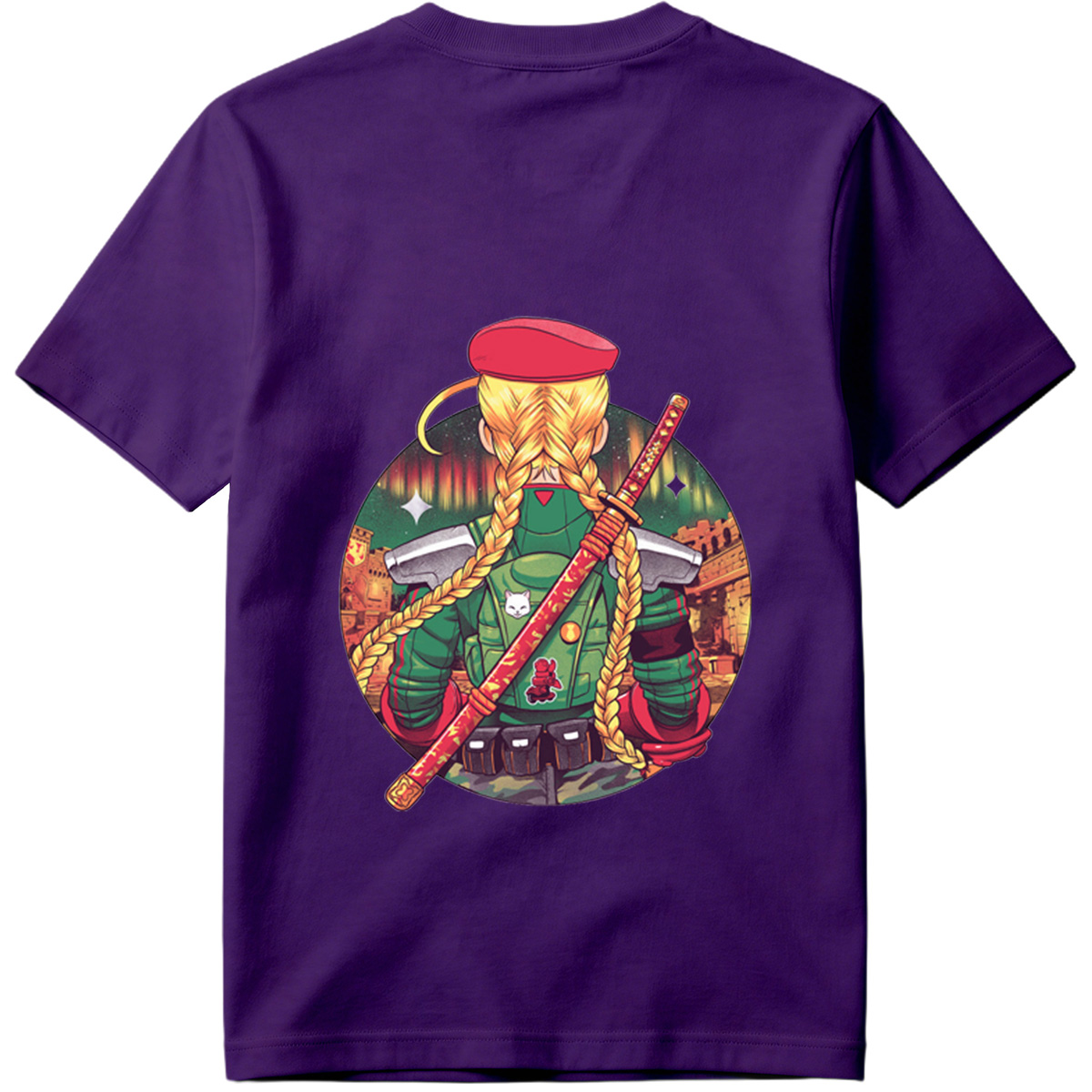 **Title:** Street Fighter - Cammy with Katana - Tee