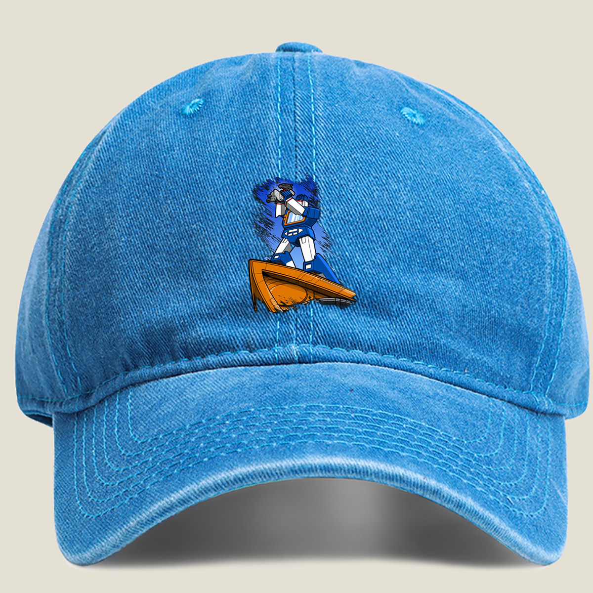 Transformers: Optimus Prime - Washed Denim - Baseball Cap
