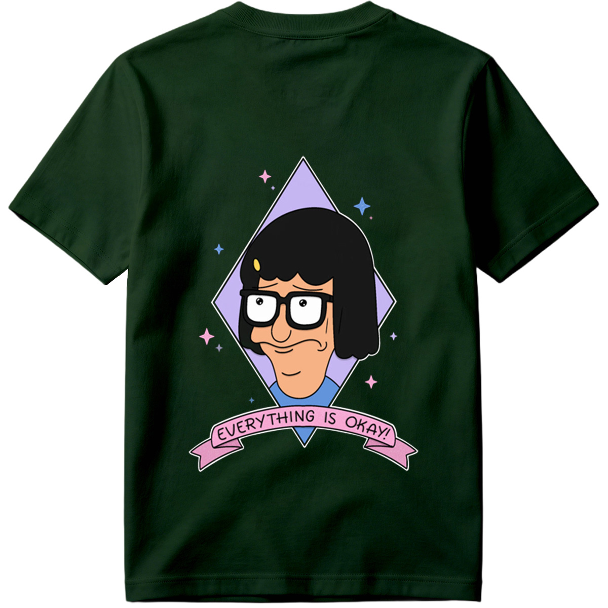 Benson from Regular Show: Everything Is Okay! - Tee