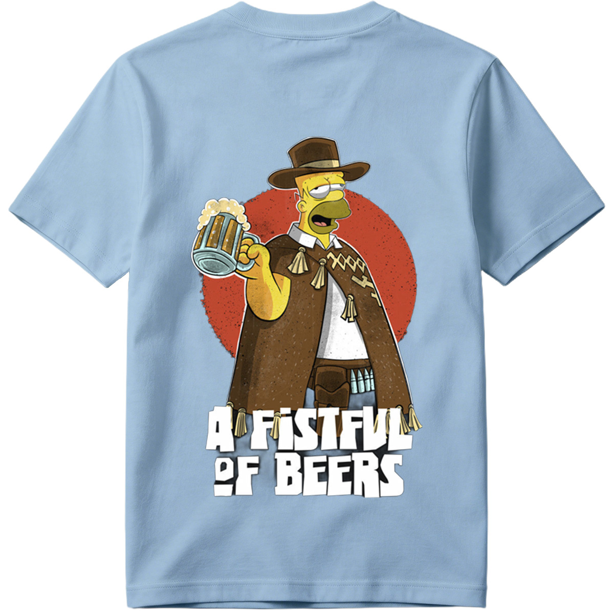 A Fistful of Beers - Homer Simpson - Tee