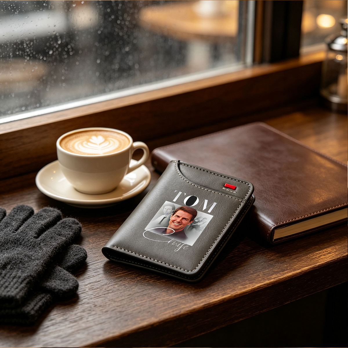 Tom Cruise: Hollywood Icon and Action Star - Vertical Style Wallet