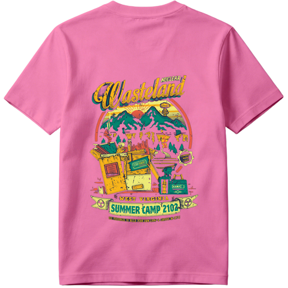 Nuclear Wasteland: Summer Camp 2102 - West Virginia - Tee