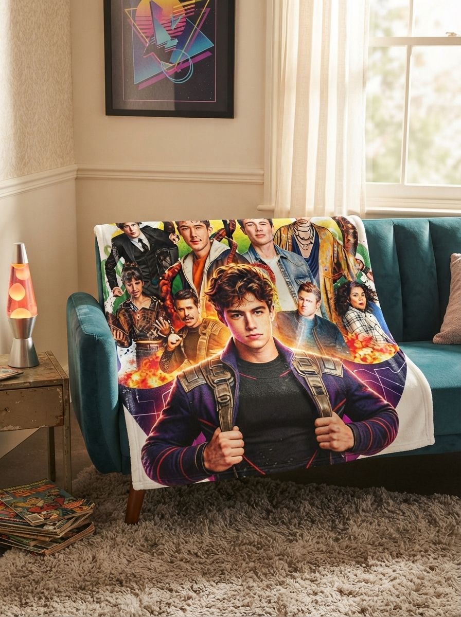 Custom Photo Face Blanket Personalized Ultra Soft Flannel Fleece Throw Lightweight Anti Pilling Warm Bed Couch Wrap