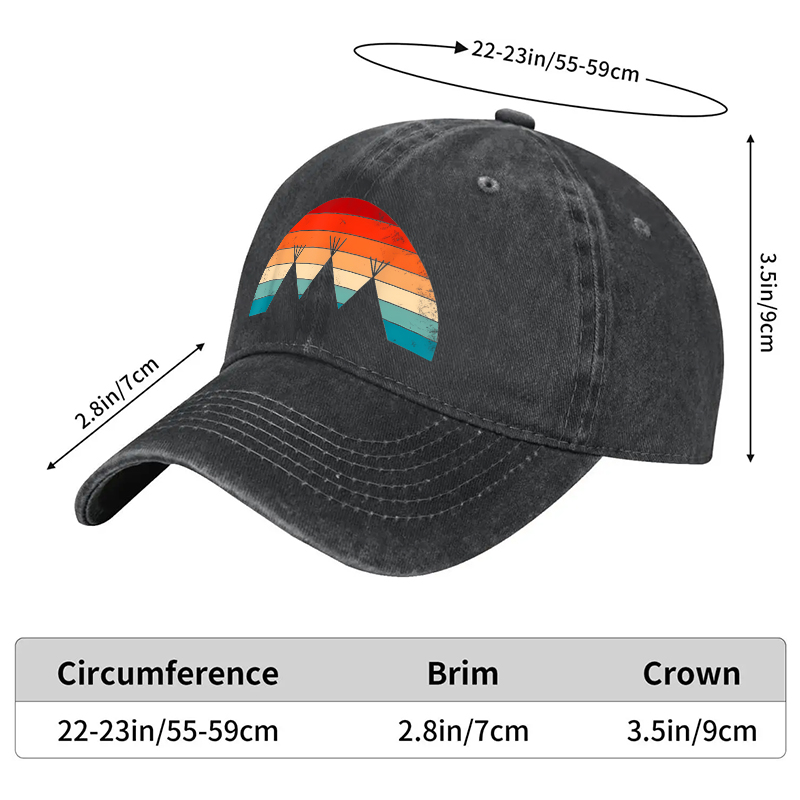 New Baseball Cap with Colorful Mushroom Print Design Unisex Adjustable Hat for Outdoor Activities and Casual Wear Suitable for Men and Women