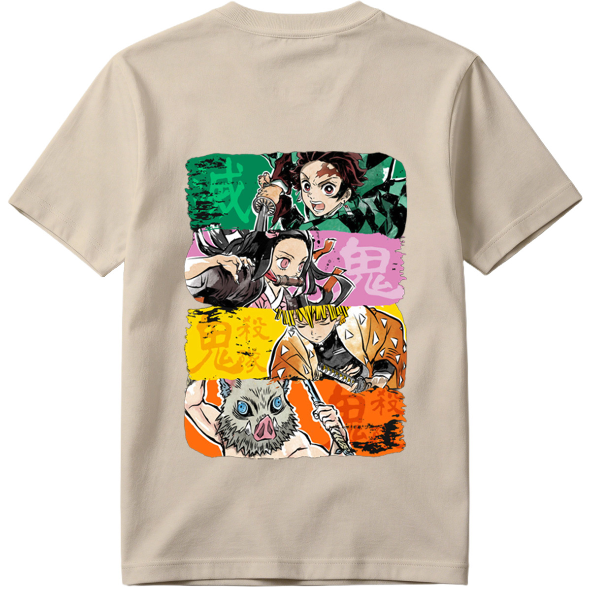 Demon Slayer: Tanjiro, Nezuko, Zenitsu, and Inosuke - Tee