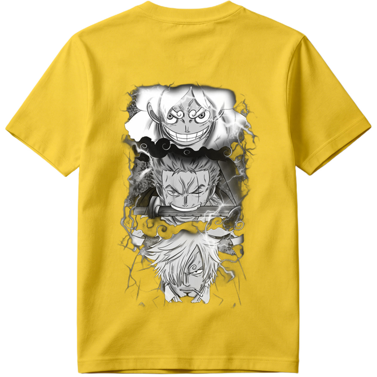 One Piece: Crocodile, Zoro, and Sanji - Tee