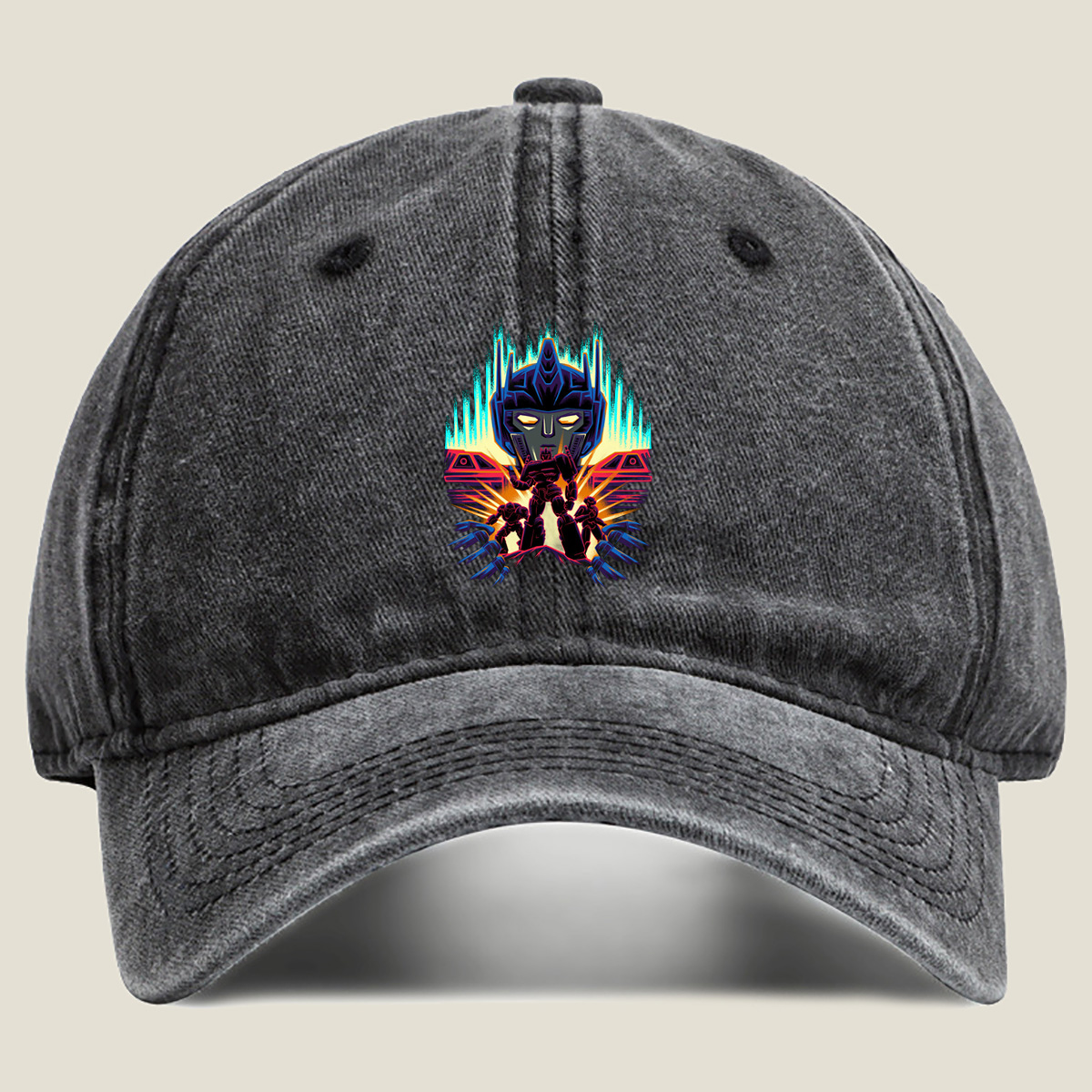 Transformers: Optimus Prime - Washed Denim - Baseball Cap