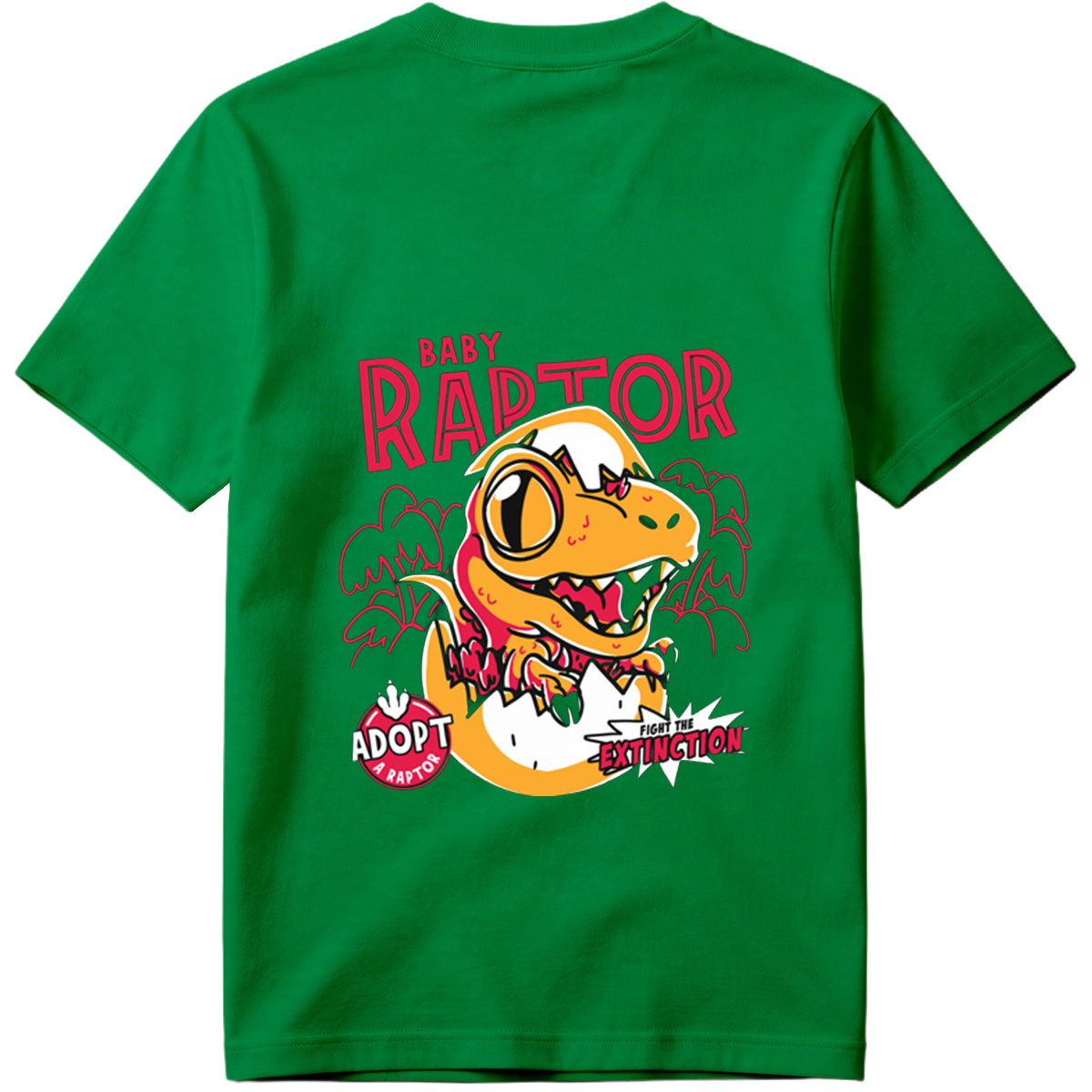 Baby Raptor: Adopt a Raptor, Fight the Extinction - Tee