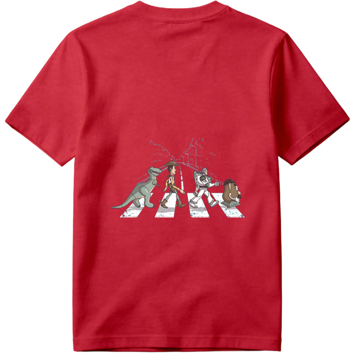 Toy Story Characters Crossing the Street - Tee