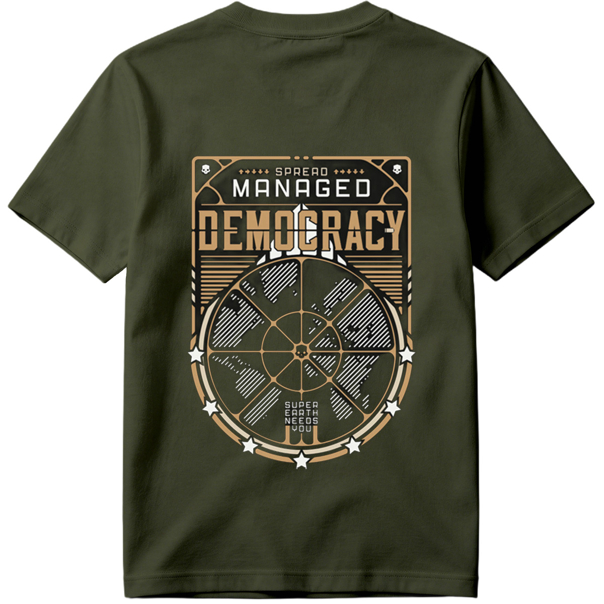 Managed Democracy: Super Earth Needs You - Tee