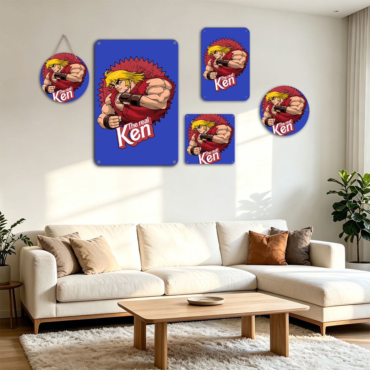 The Real Ken - Street Fighter Character - painting