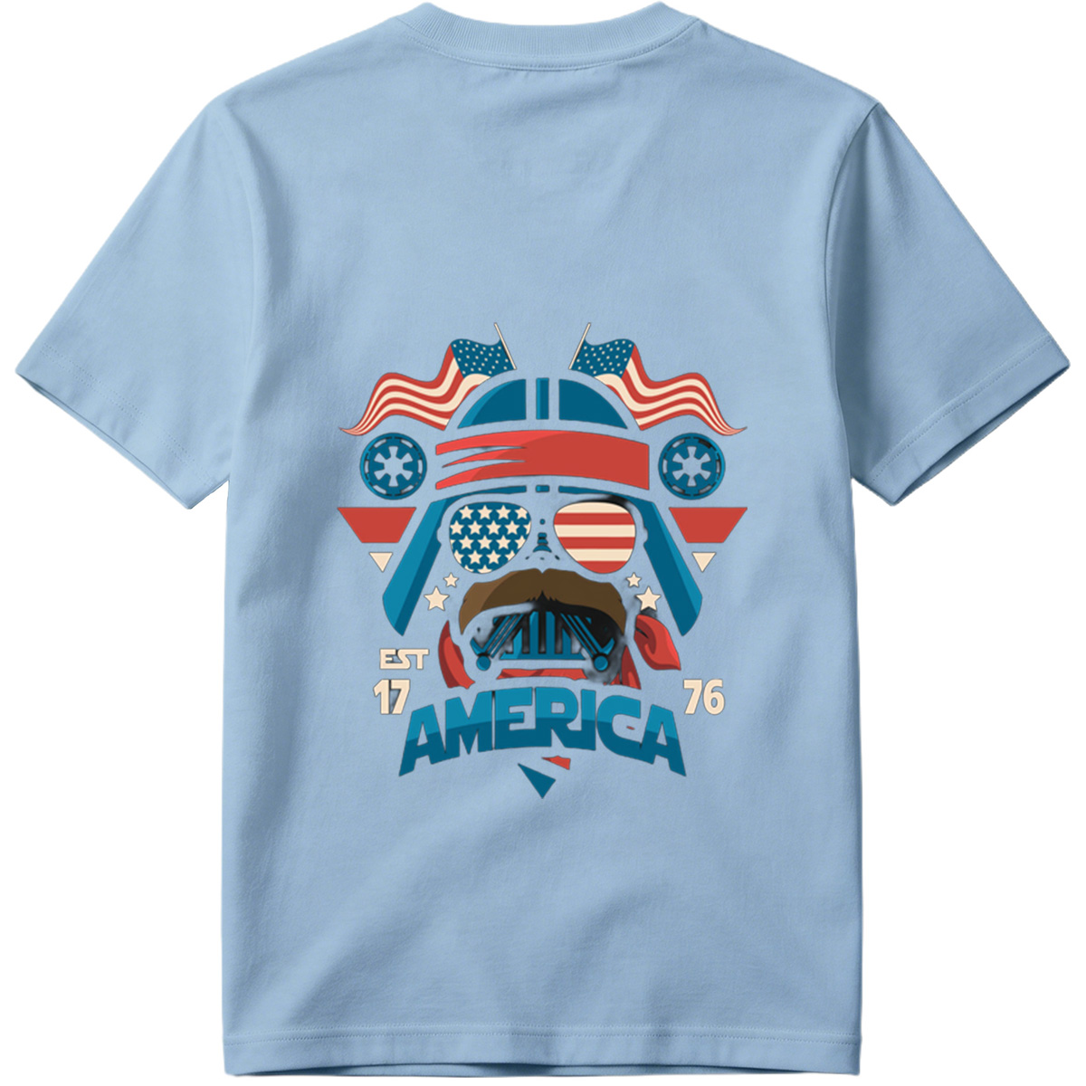 Star Wars Darth Vader America 76 - Tee