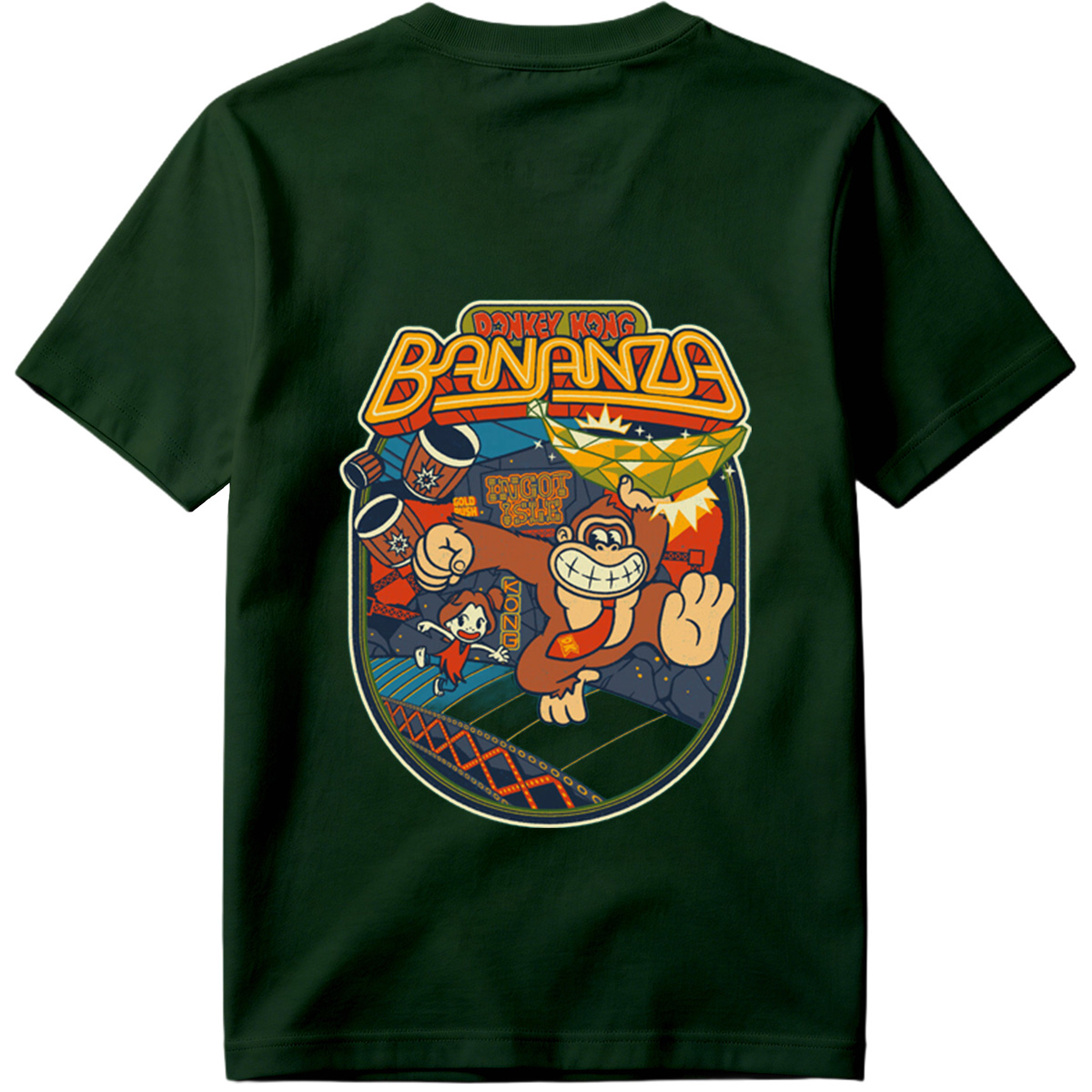 Donkey Kong Bananza: Donkey Kong and Diddy Kong Adventure - Tee