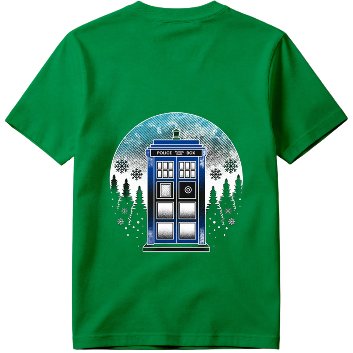 TARDIS in Winter Wonderland - Tee